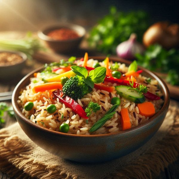 برنج قهوه ای سبوس دار OAB