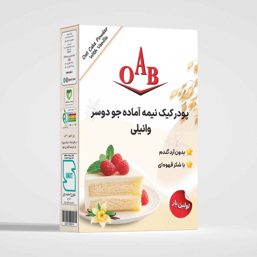 پودر کیک نیمه آماده جو دوسر وانیلی OAB